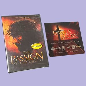 The Passion Of The Christ DVD / The Word of Promise Easter Story CD /Sandi Patty